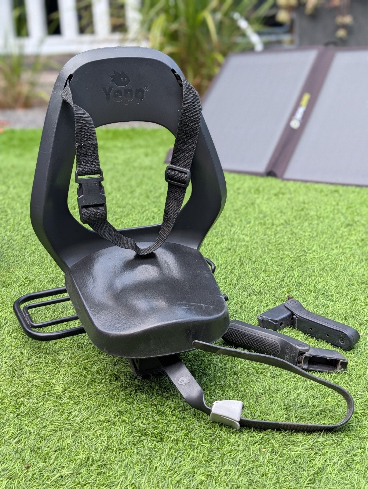 Yepp Junior Easyfit fietszitje + drager e-bike, Achterzitje, Yepp, 22 t/m 36 kg, Ophalen of Verzenden