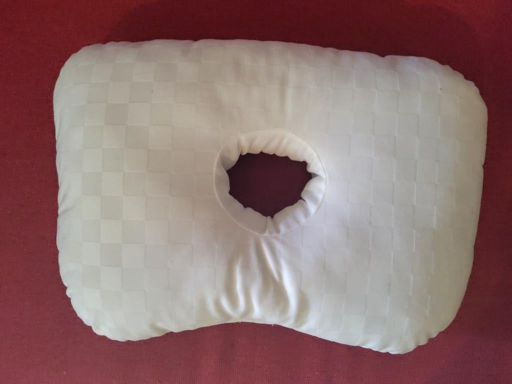 Kussen donut Oorkussen Piercingkussen, Eenpersoons, Wit, Nieuw, Ophalen of Verzenden