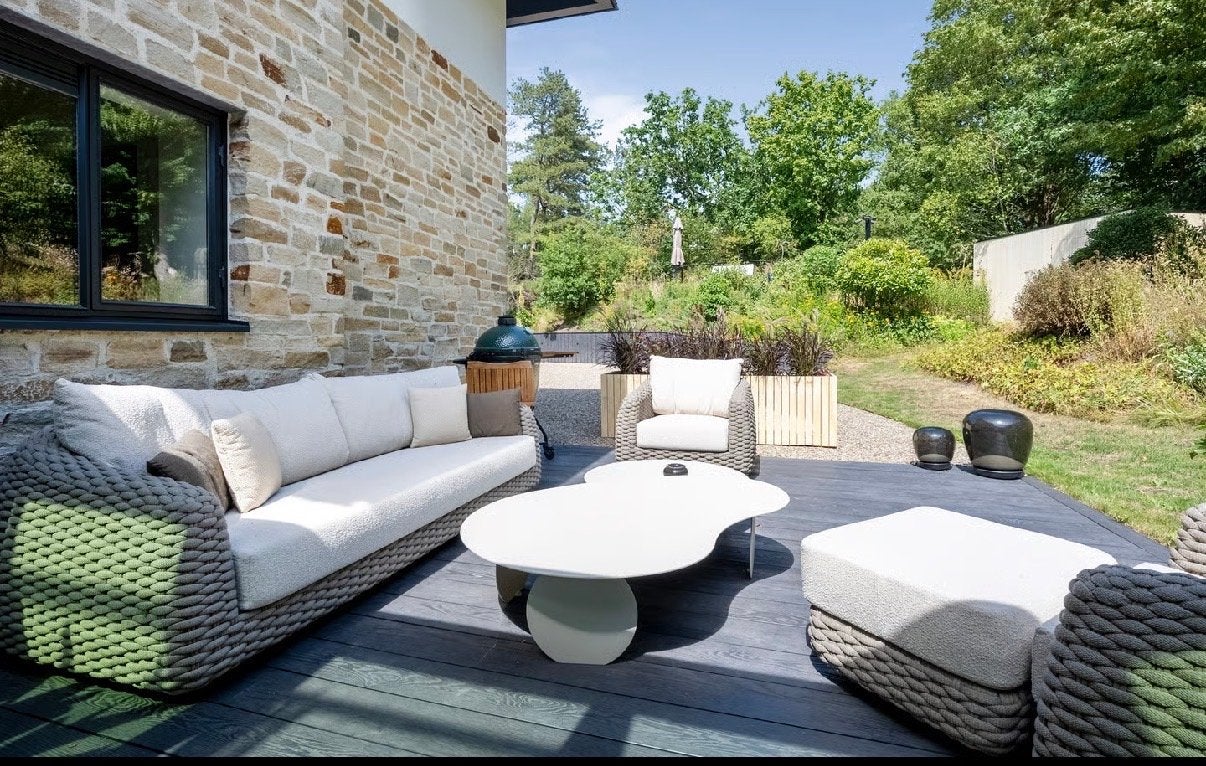 4 Seasons outdoor maxime loungeset, Tuin en Terras, Ophalen, 5 zitplaatsen, Zo goed als nieuw, Loungeset