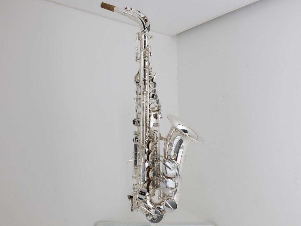 Gebruikte Alt Saxofoon Cannonball A5 - S, verzilverd,, Cannonball, Gebruikt, -, -