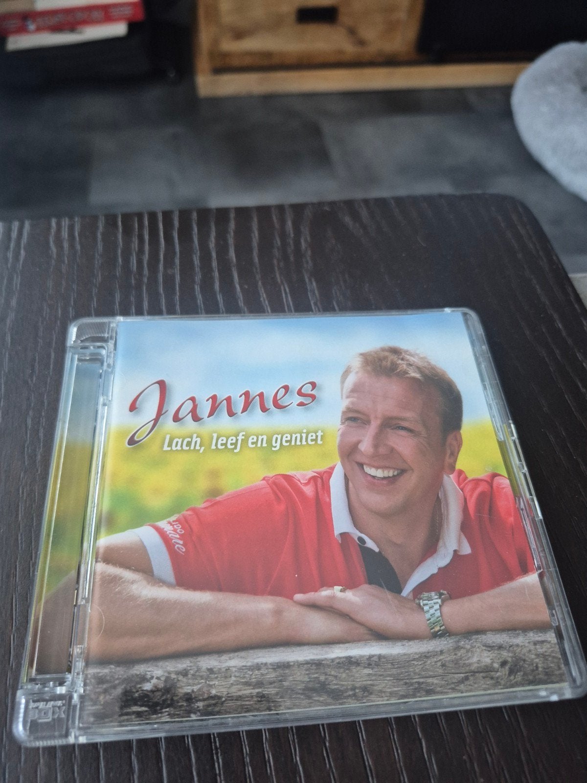 Jannes - Lach, leef en geniet CD (Schlager), Gebruikt, Inclusief doosje, Album, Schlager