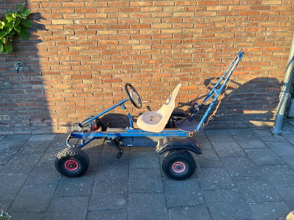 Mammoet skelter met takel, Ophalen, Gebruikt, Mammoet