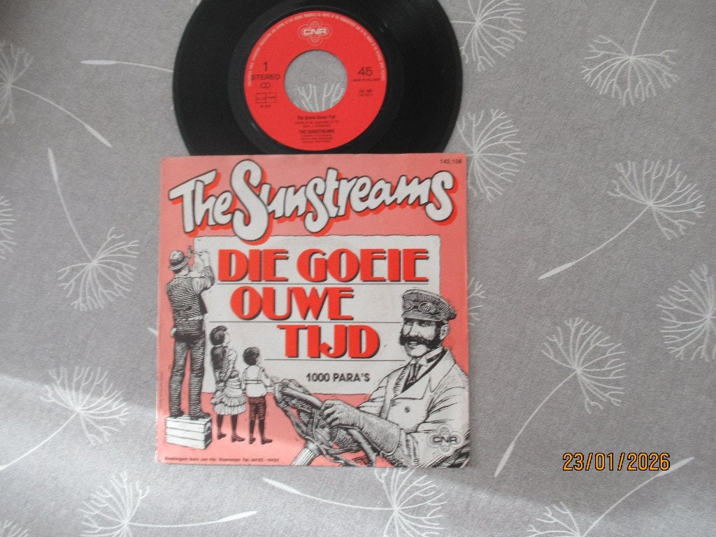The Sunstreams   Die goeie ouwe Tijd, Originele persing, 7 inch, Ophalen of Verzenden, Zo goed als nieuw
