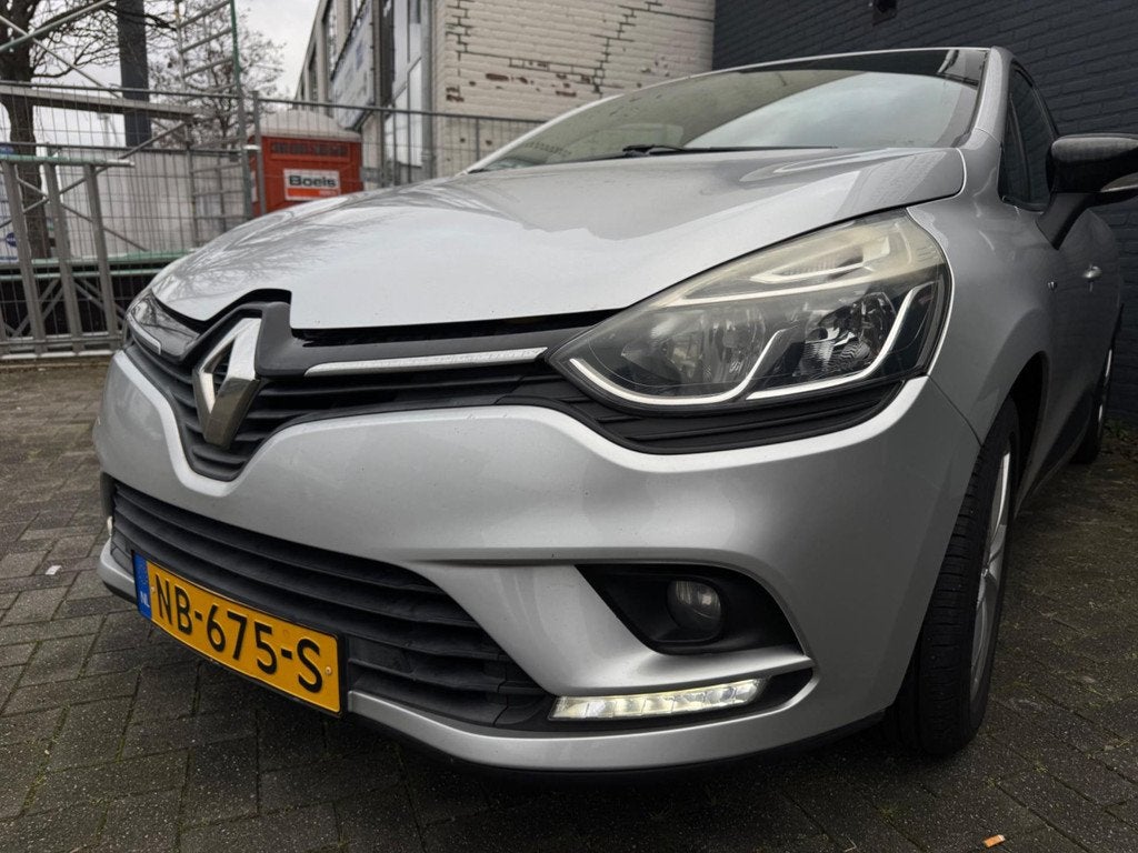 Renault Clio 0.9 TCe Limited Facelift Navi DAB+ Clima! Inrui, Auto's, Voorwielaandrijving, 898 cc, Stof, Gebruikt