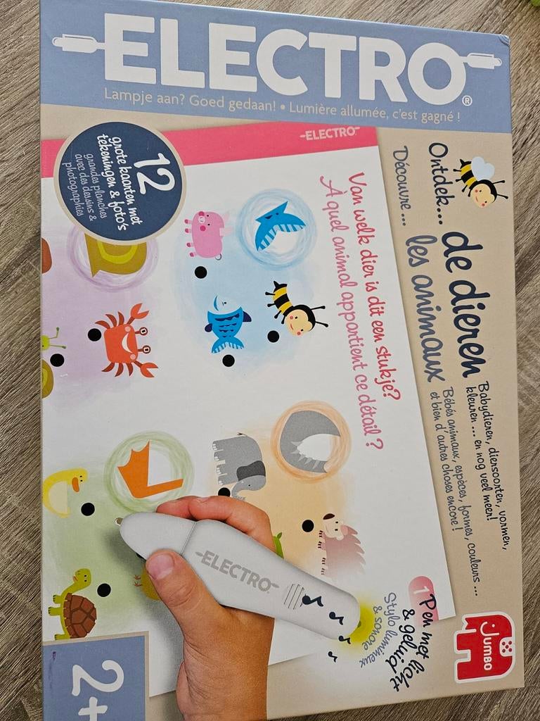 Electro ontdek de dieren incl pen, Ophalen, Gebruikt, Elektronica, Met licht