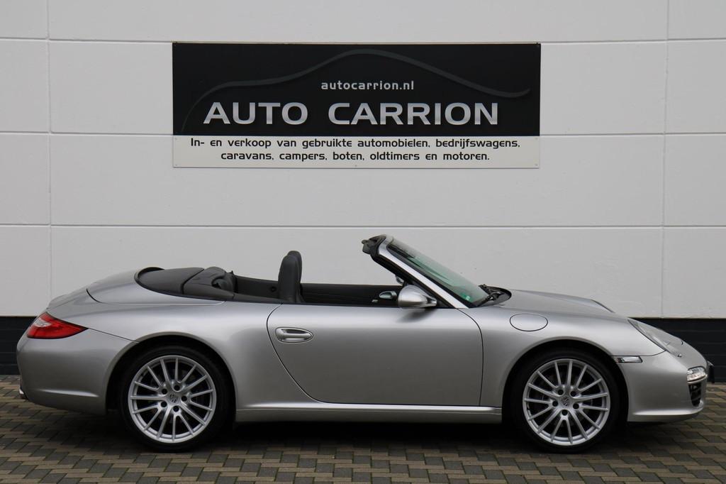 Porsche 911 Cabrio 3.6 PDK compleet dealeronderhouden !, Auto's, Porsche, Achterwielaandrijving, Gebruikt, Zwart, Cabriolet