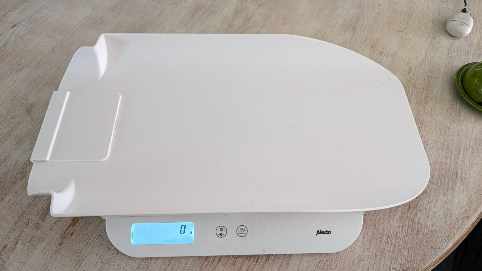 Alecto Digitale Babyweegschaal - Wit, Minder dan 10 kg, Ophalen of Verzenden, Overige typen, Fijner dan 1 gram
