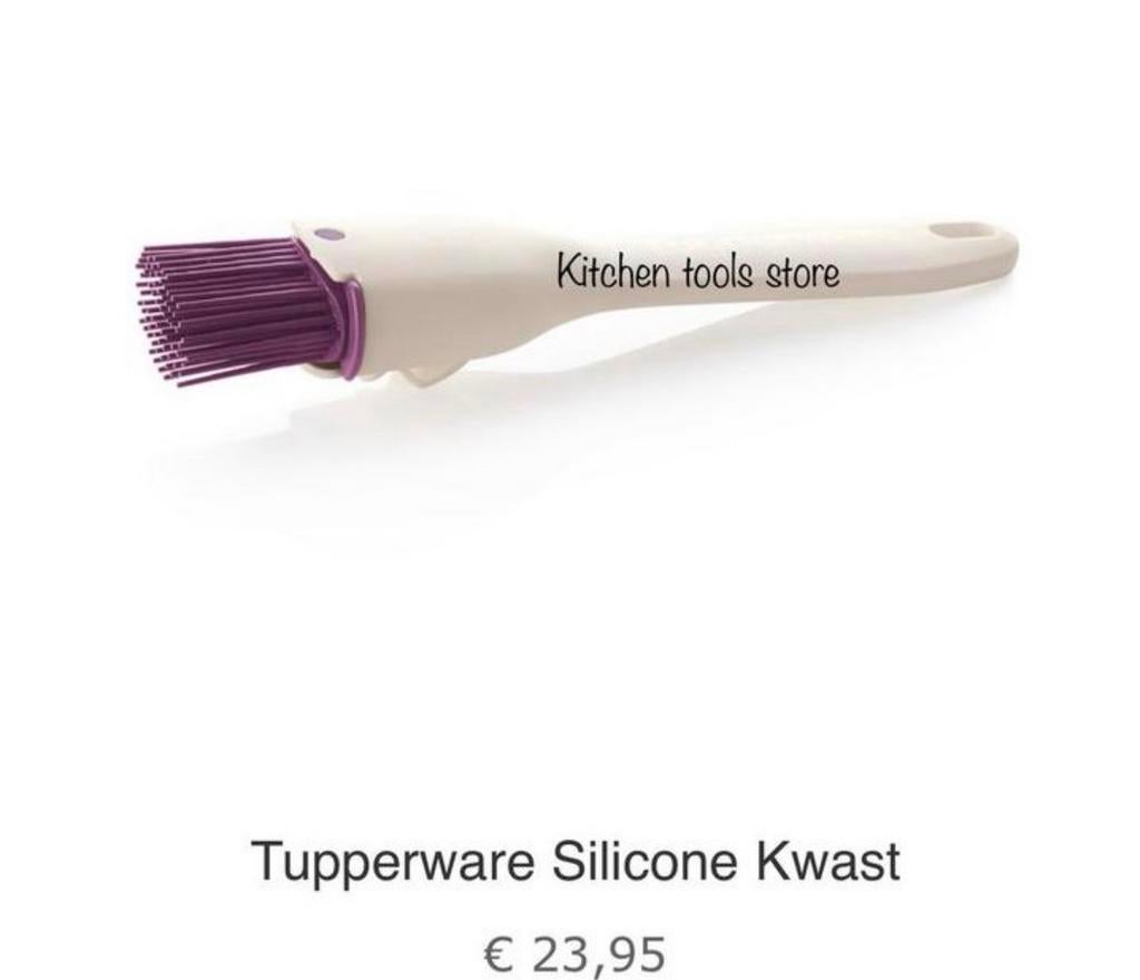 Tupperware Silicone keuken kwast op voorraad, Ophalen of Verzenden, Nieuw, Overige typen