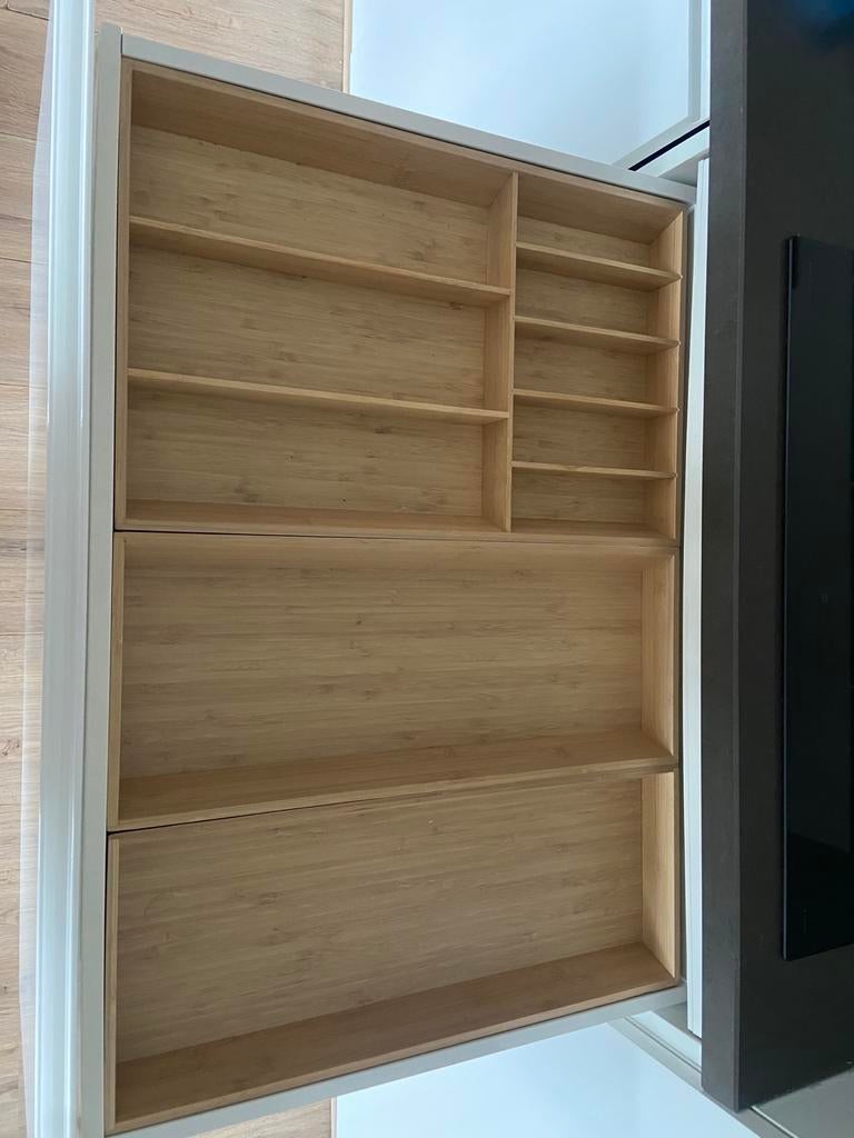 Bamboe houten IKEA lade-organizer set voor keuken, Ophalen, Overige typen, Hout, Zo goed als nieuw