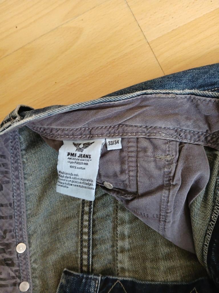 PME Jeans Heren - Maat W33/34 - Zo goed als nieuw, Blauw, Ophalen of Verzenden, Zo goed als nieuw, W33 - W34 (confectie 48/50)