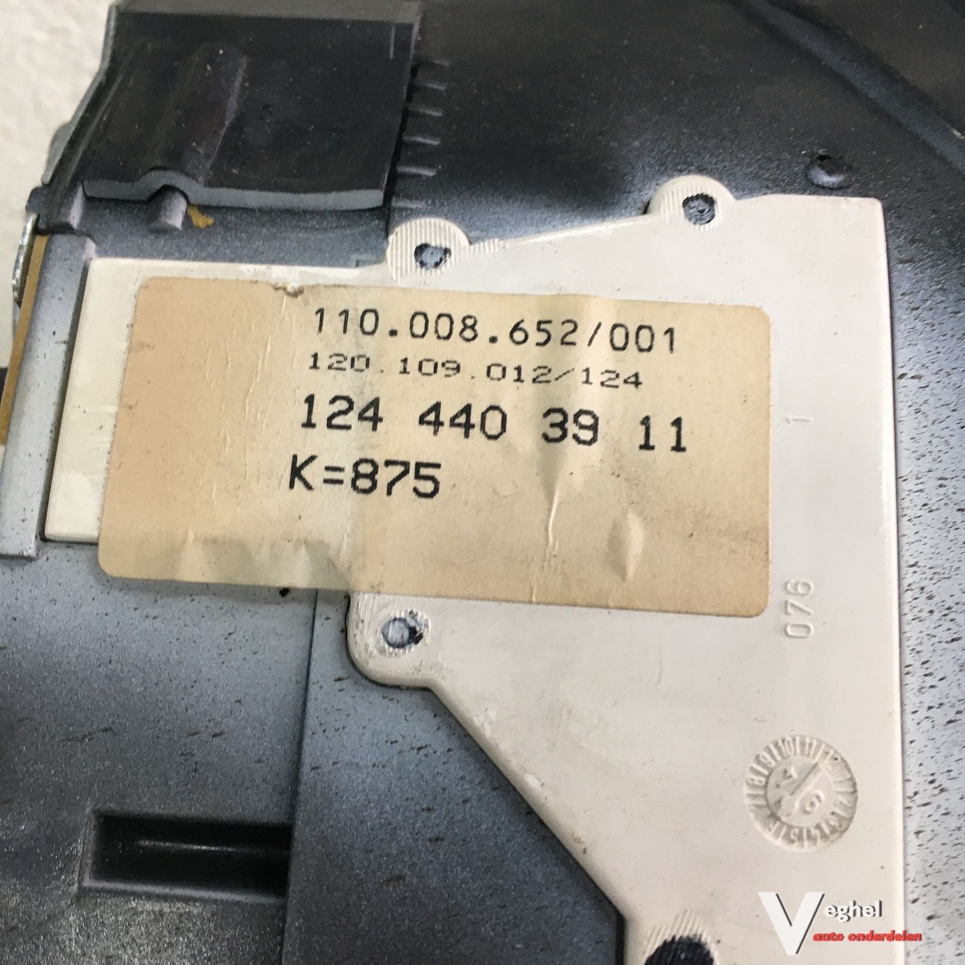 Mercedes W124 1994 Diesel     Km Tellerklok      124 542 326, Gebruikt, -, -, Ophalen of Verzenden