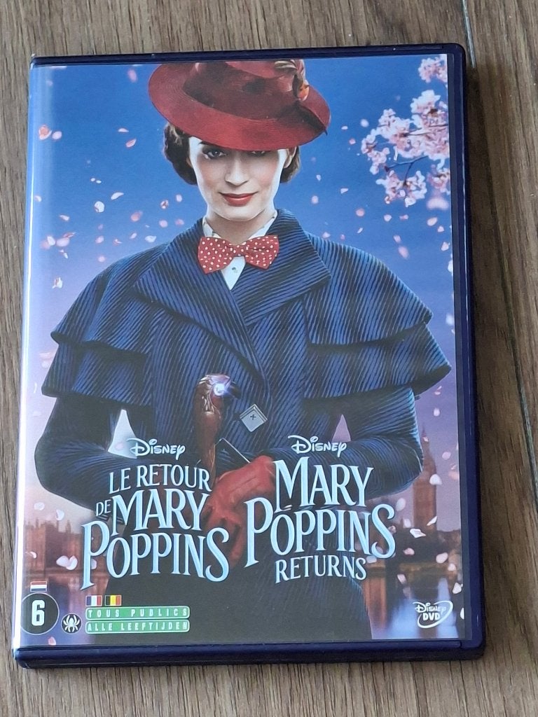 mary poppins returns , disney, Cd's en Dvd's, Alle leeftijden, Ophalen of Verzenden, Zo goed als nieuw