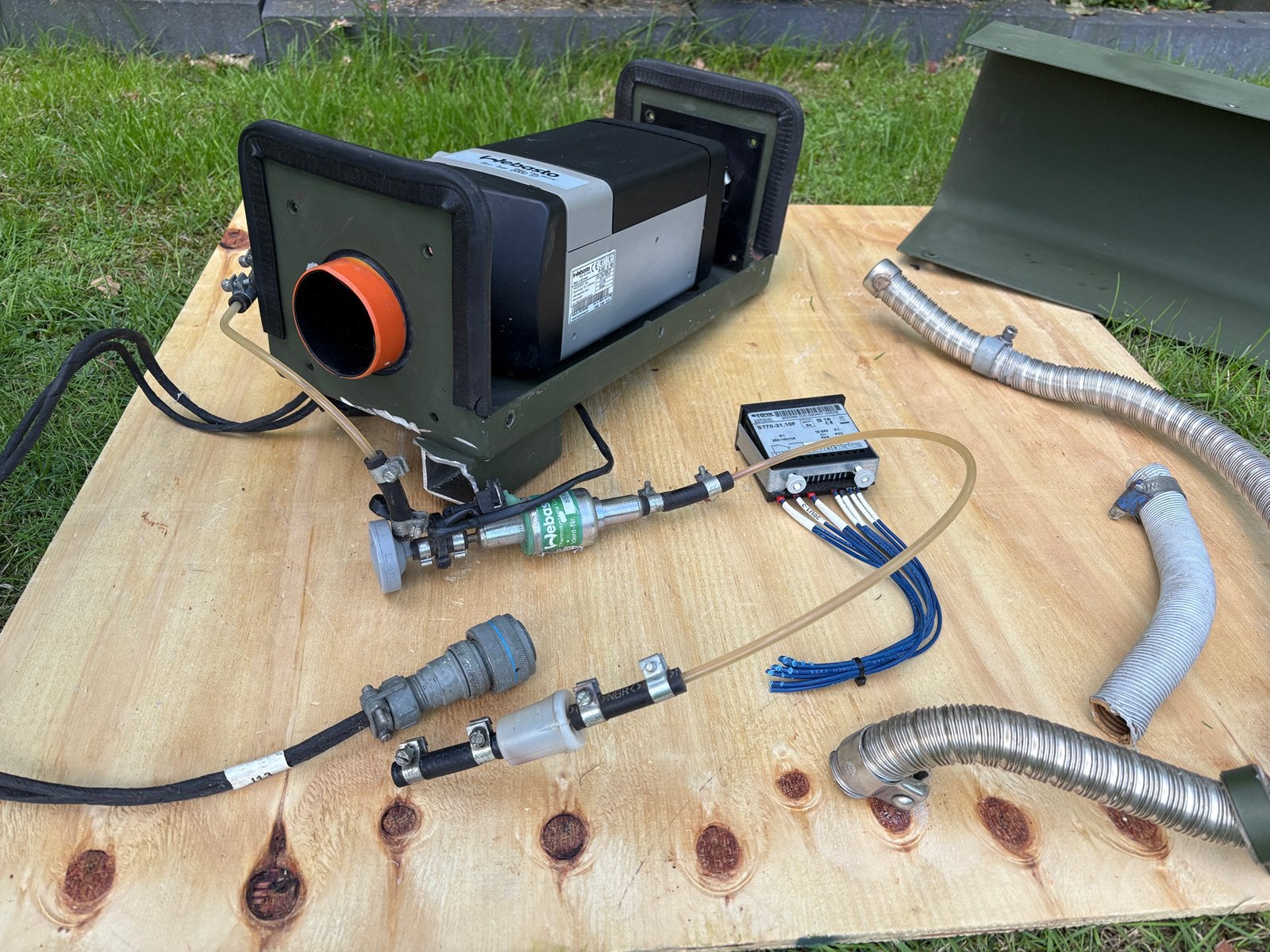 Webasto 2.000Watt Dieselkachel als nieuw., Ophalen of Verzenden, Zo goed als nieuw