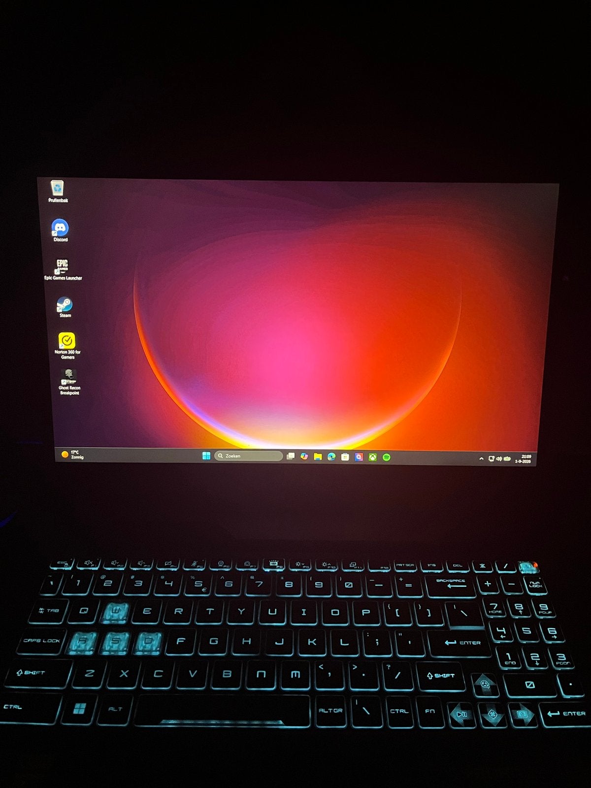 MSI Gaming Laptop met RTX 4050 en 16GB RAM, Computers en Software, Windows Laptops, Ophalen, Gebruikt, Met videokaart, Gaming