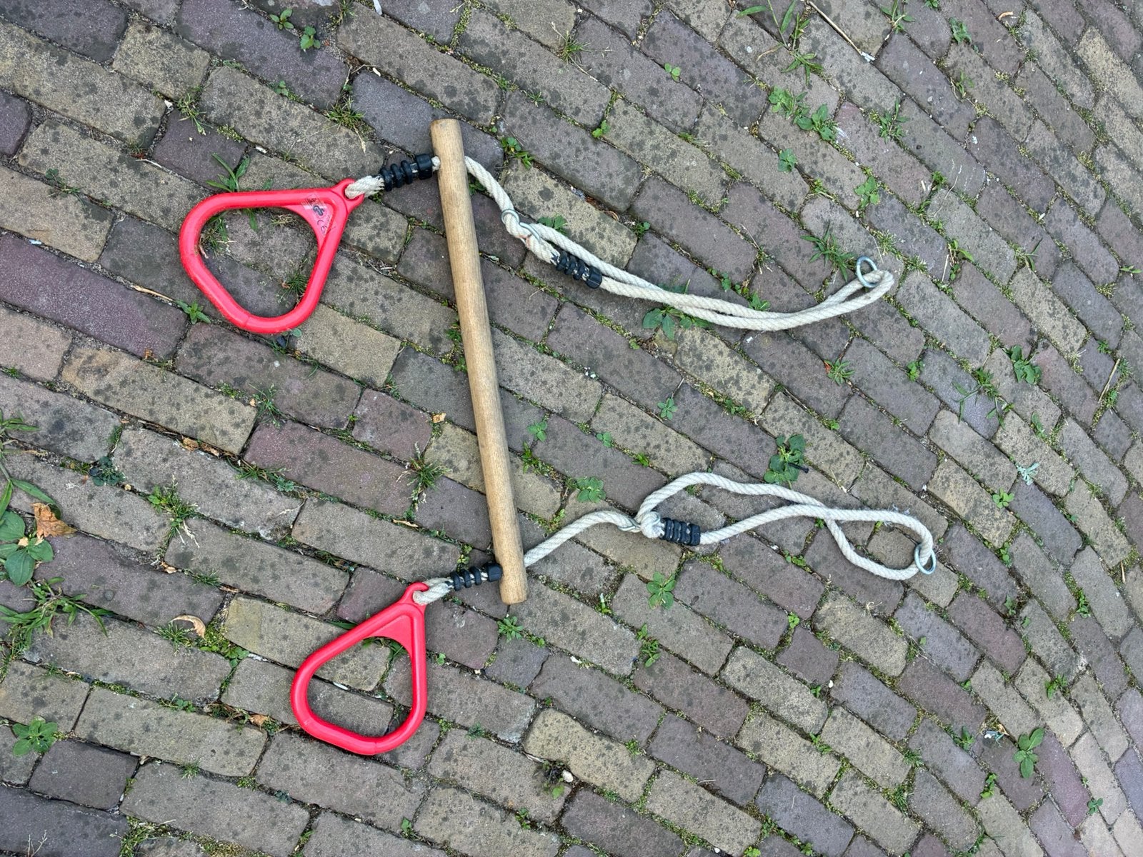 Kindergym  rekstok, Ophalen, Gebruikt
