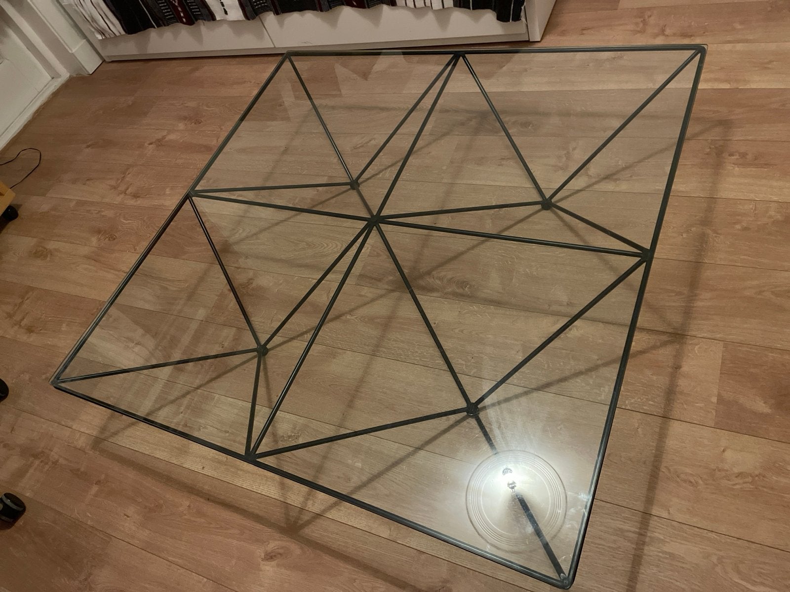 Paolo Piva salontafel 120x120, Gebruikt, 100 tot 150 cm, Vierkant, Ophalen of Verzenden