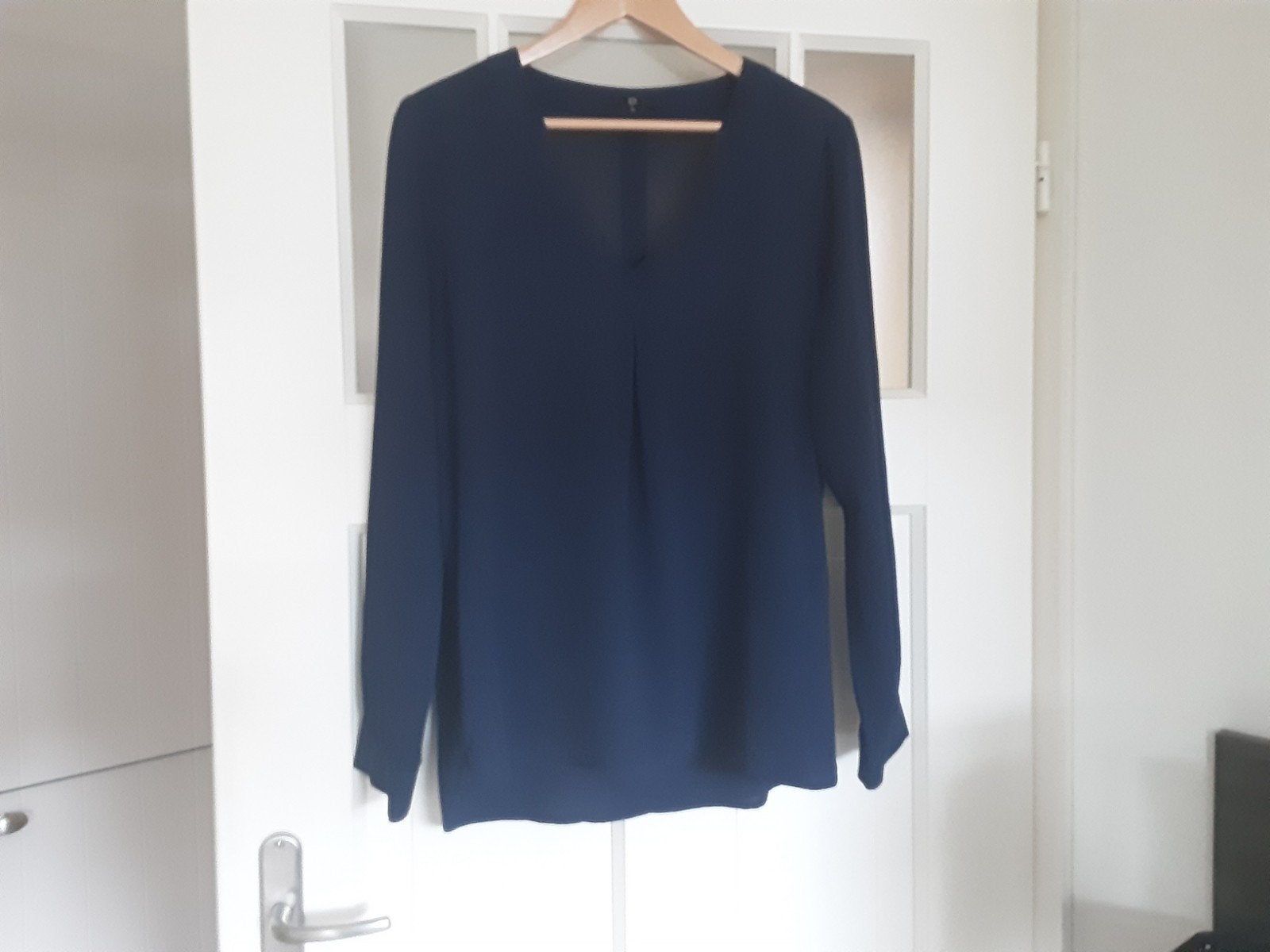 BLOUSE     DEPT      MAAT       XL., Ophalen of Verzenden, Zo goed als nieuw, Maat 46/48 (XL) of groter, Blauw