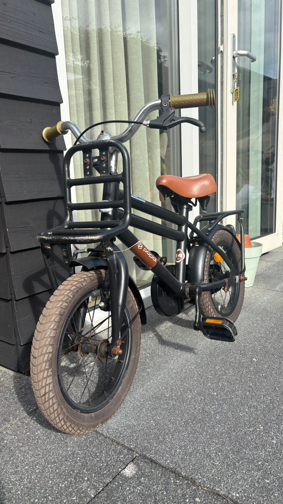 Kinderfiets 14 inch, Fietsen en Brommers, Terugtraprem, Gebruikt, 14 inch of minder, Ophalen of Verzenden