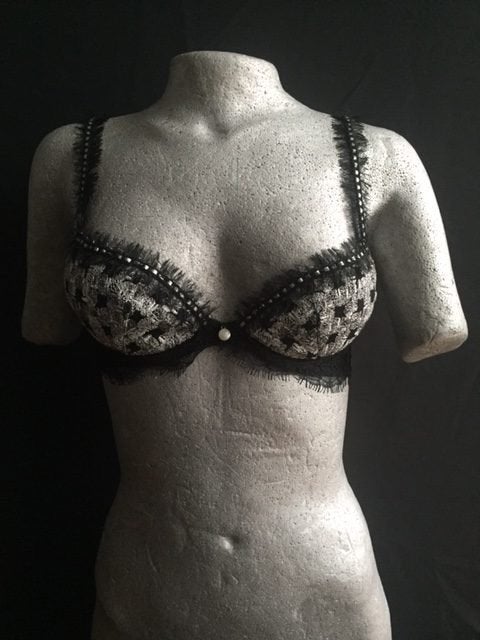 Lise charmel push up bh 70a haute couture, Verzenden, Zwart, BH