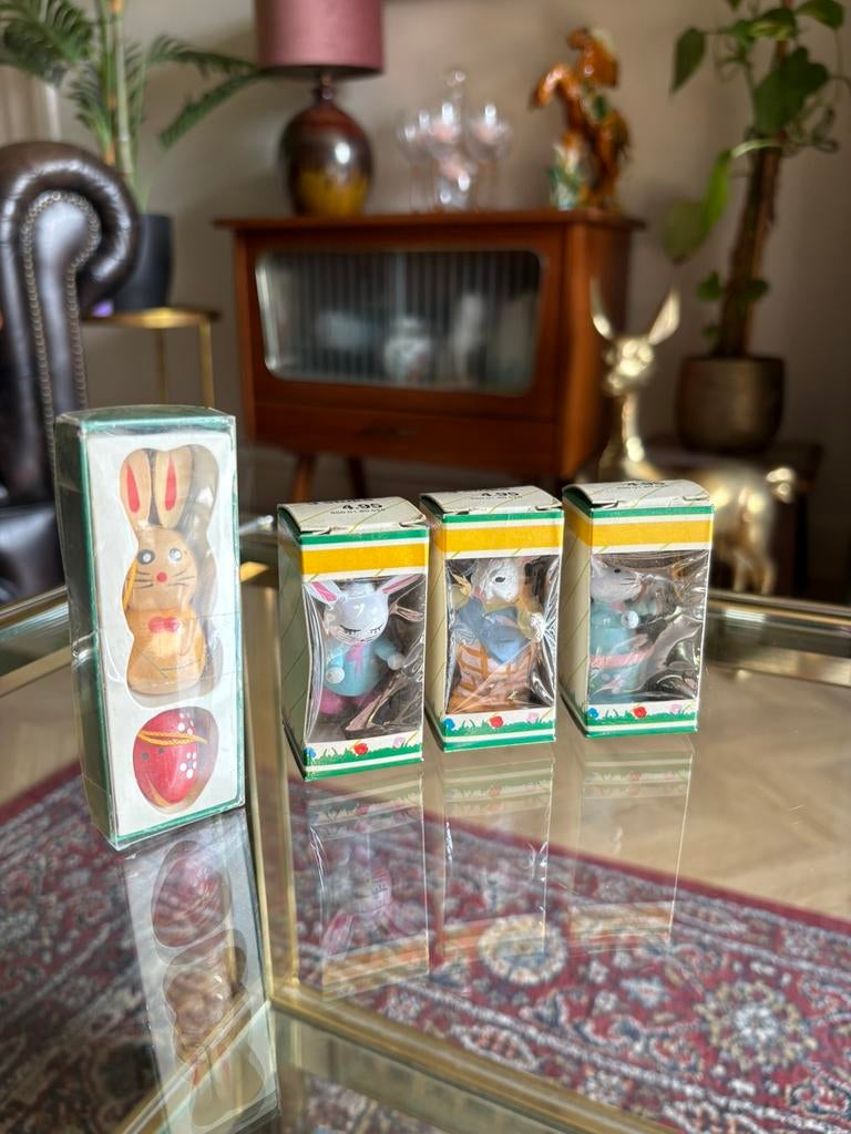 Vintage paas ornamenten, Ophalen of Verzenden, Gebruikt