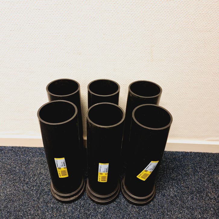 Nieuw: 5x Geberit 366.887.16.1 | Wandclosetaansluiting (Mof)