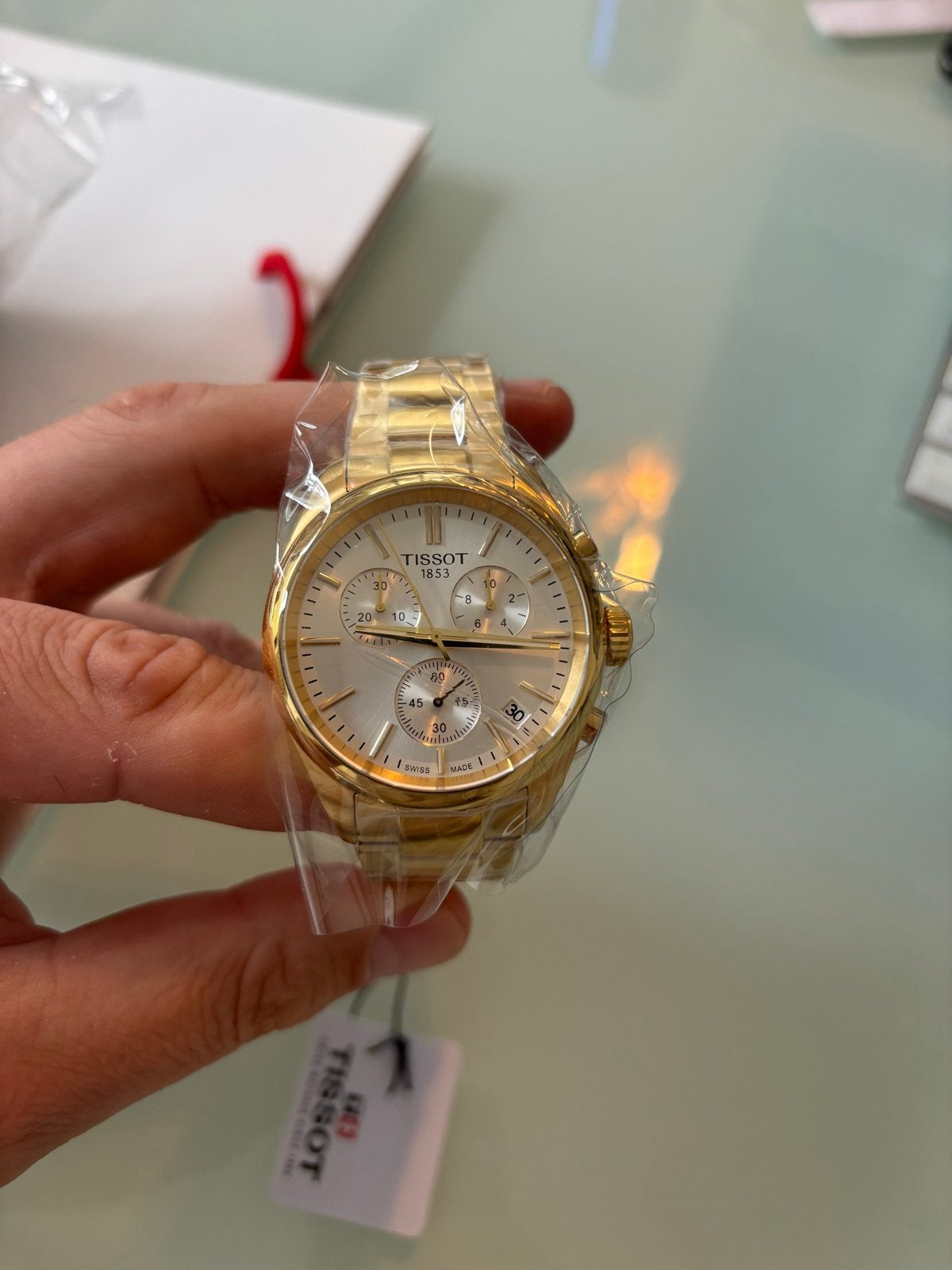 Prachtige Tissot T150.41.33.031.00 - Nieuw in Doos!, Overige merken, Staal, Polshorloge, Nieuw