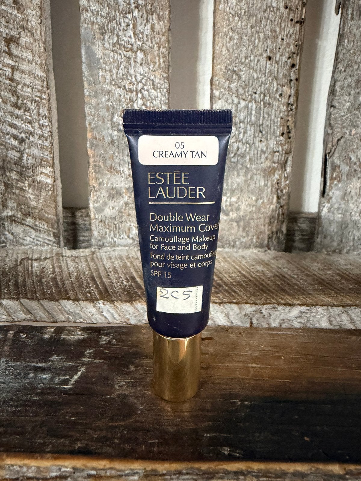Estee Lauder Mini Double Wear Maximum Cover 2C5, Ophalen of Verzenden, Zo goed als nieuw, Lippen