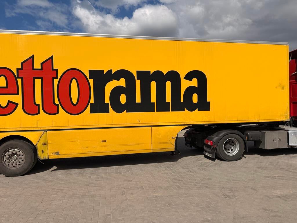 Oplegger pacton nettorama, Ophalen