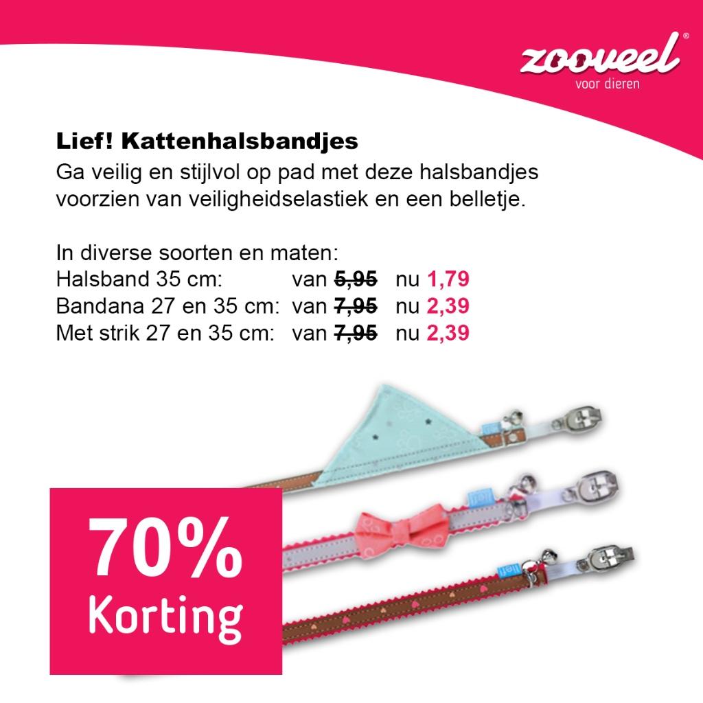Lief! Kattenhalsbandjes, Ophalen of Verzenden, Nieuw