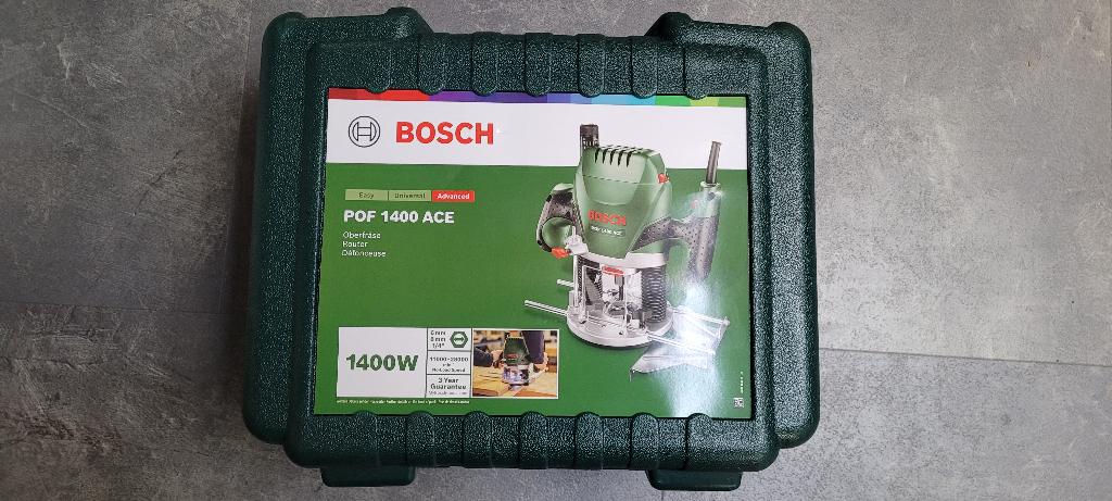 Bosch POF 1400 ACE bovenfrees (advanced), Ophalen, Nieuw, Bovenfrees, Bosch