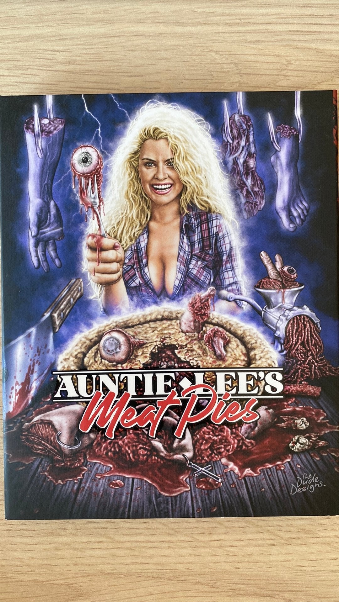 Auntie lee’s meat pies blu ray met slipcover, Ophalen of Verzenden, Zo goed als nieuw, Horror