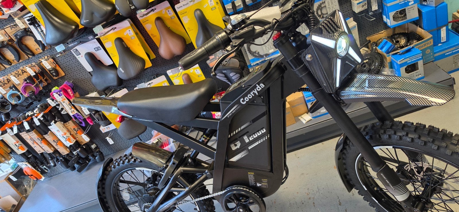 Foto 2 van GT2000 2.0 Zwart Fatbike - Nieuwste Model met GPS & Alarm