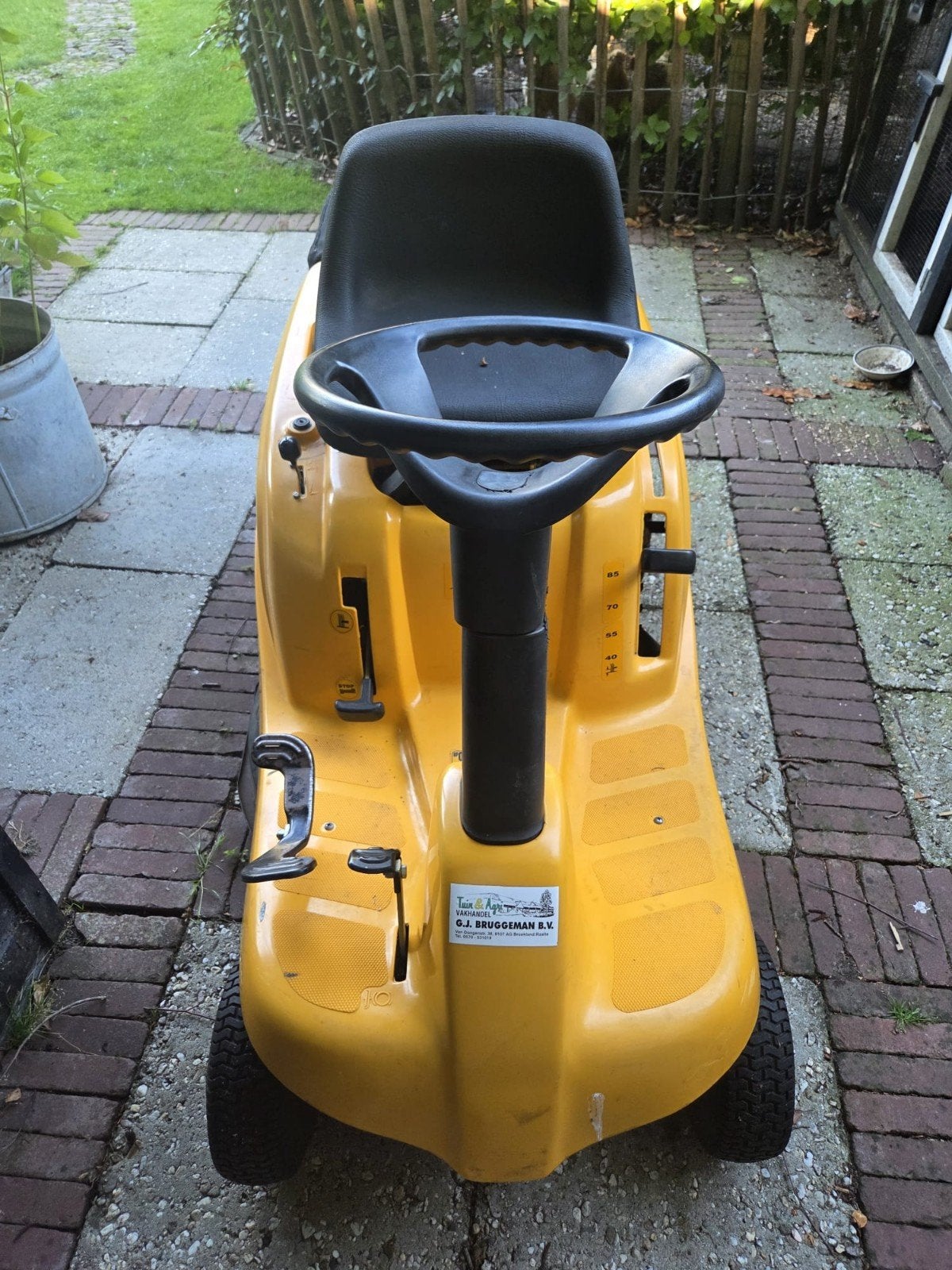 Partner 1275 HCRD Zitmaaier - 12.5 HP Hydrostaatisch, Ophalen, Gebruikt, 50 cm of meer, Elektrische starter