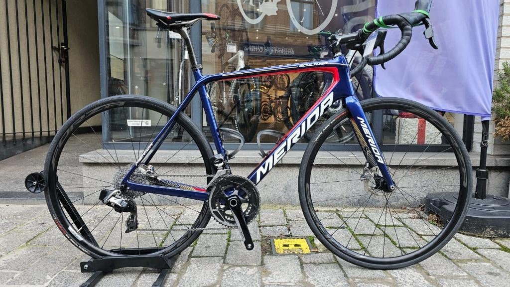 racefiets merida scultura disc sram red axs, Ophalen of Verzenden, Zo goed als nieuw