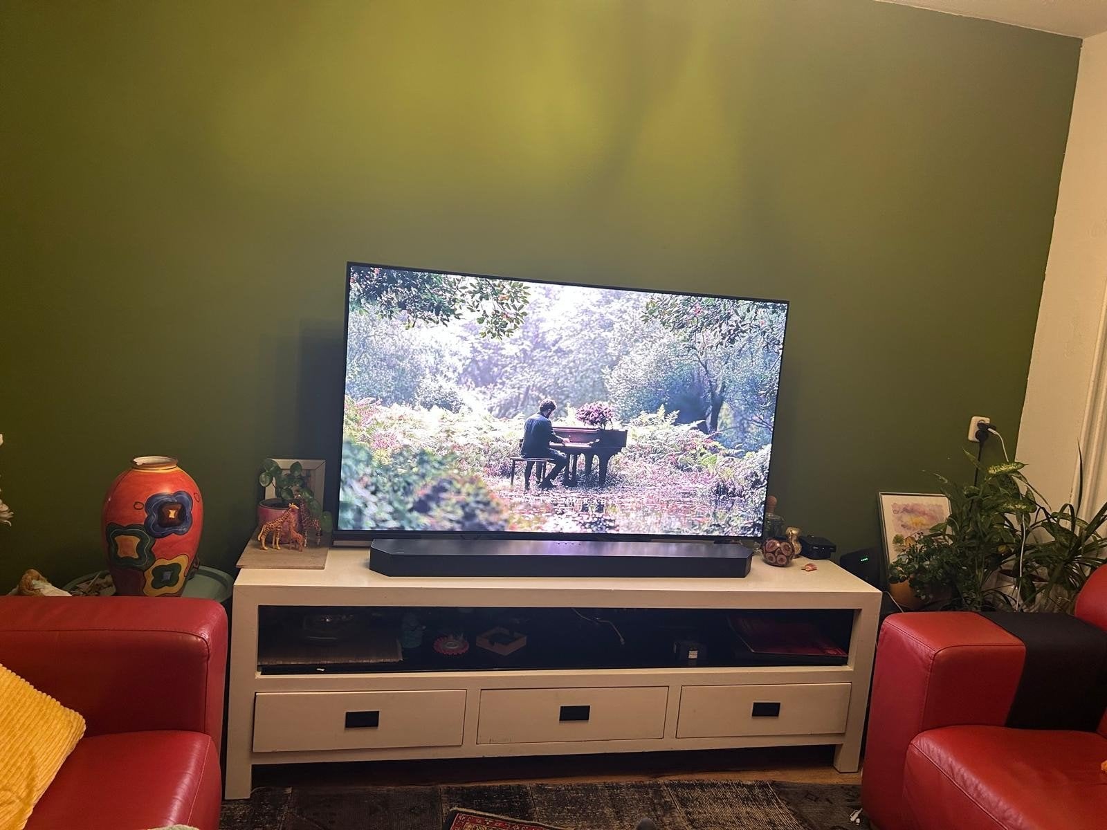 Stijlvol tv-meubel van Montel, Ophalen, Gebruikt, 150 tot 200 cm, Minder dan 100 cm