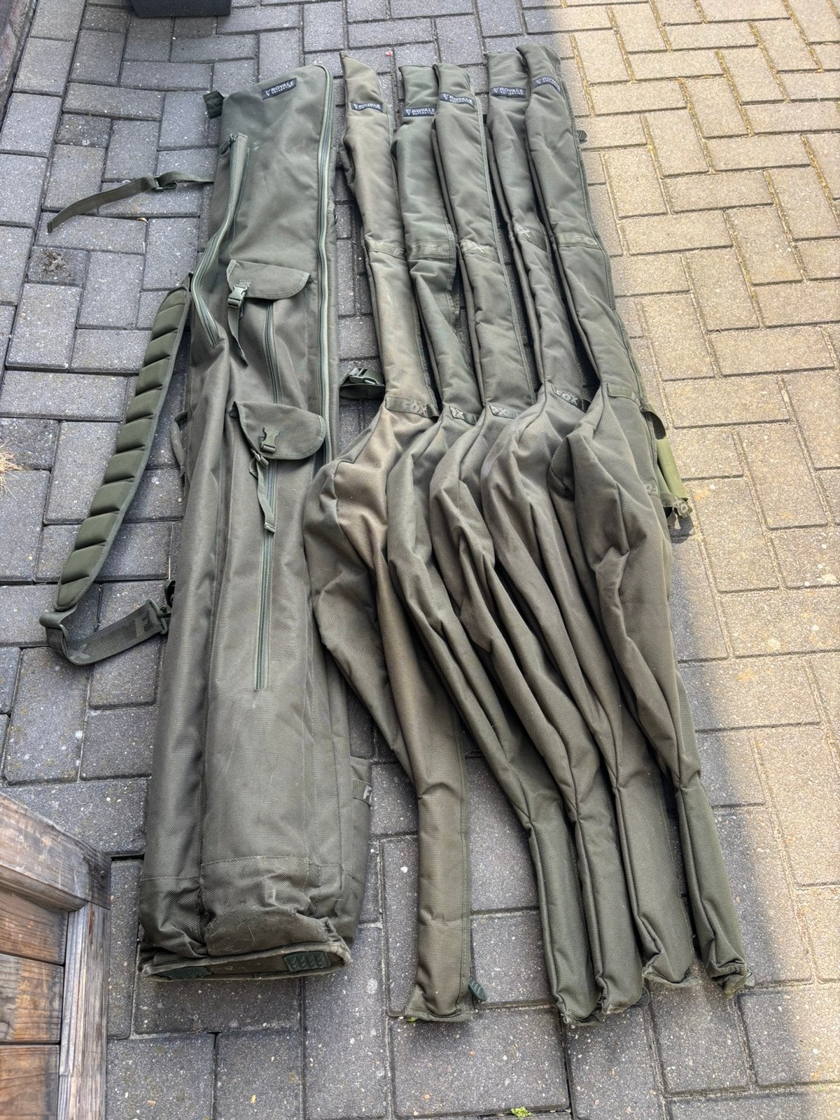 Fox royale quiver + 5 sleeves, Ophalen of Verzenden, Gebruikt, Overige typen