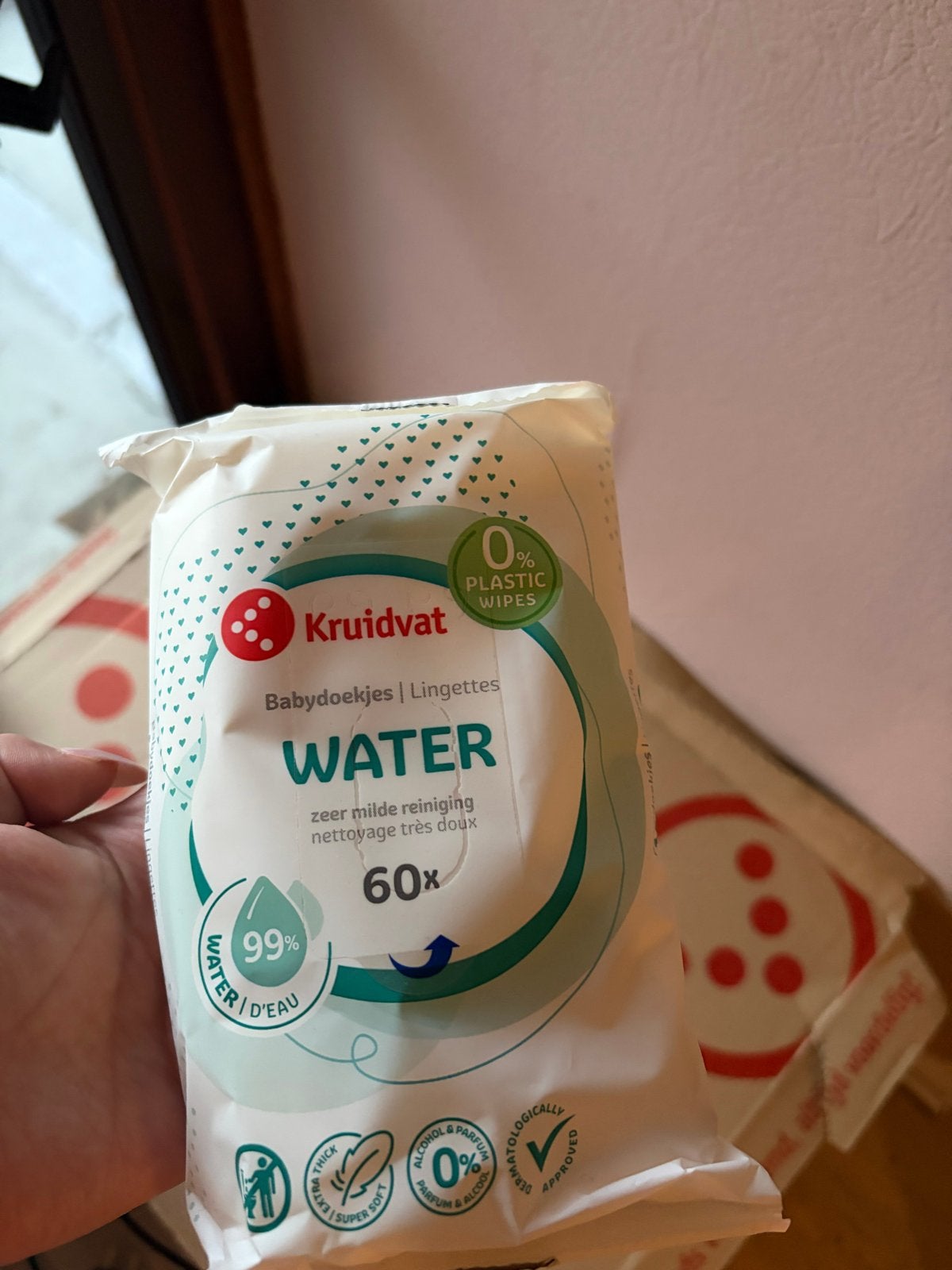 Kruidvat Babydoekjes Water & Luiers Maat 3 (Midi), Ophalen of Verzenden, Nieuw