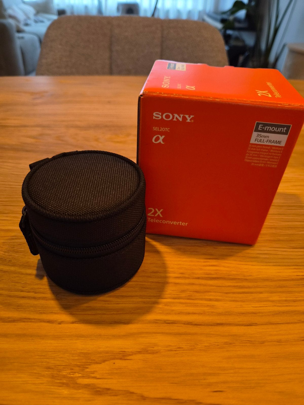 Sony 2.0x Teleconverter (SEL20TC) voor E-mount Full-Frame, Audio, Tv en Foto, Fotografie | Lenzen en Objectieven, Ophalen, Sony E-mount