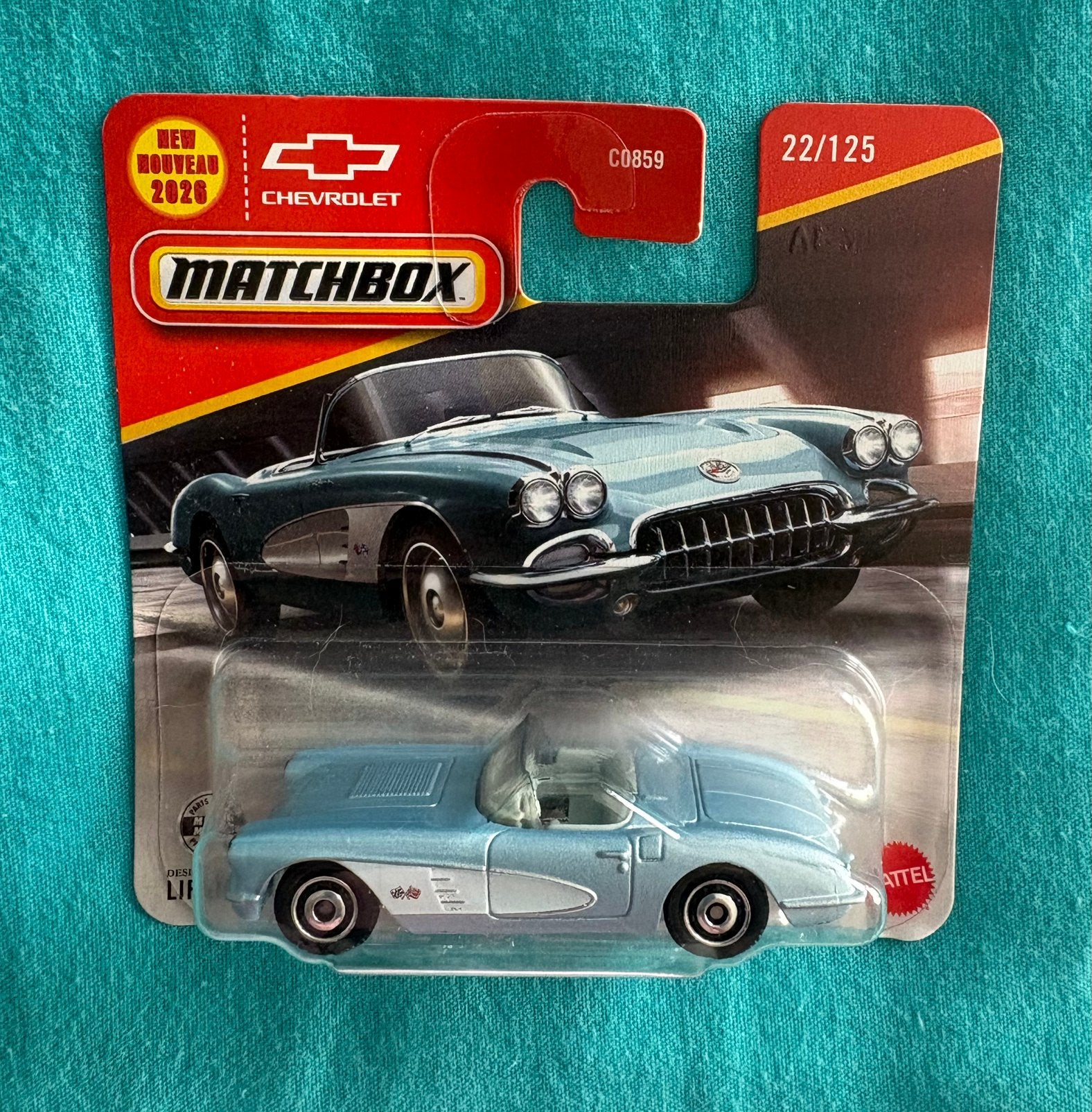 Corvettes van Matchbox en Hotwheels nieuw in blister!, Ophalen of Verzenden, Zo goed als nieuw, Auto