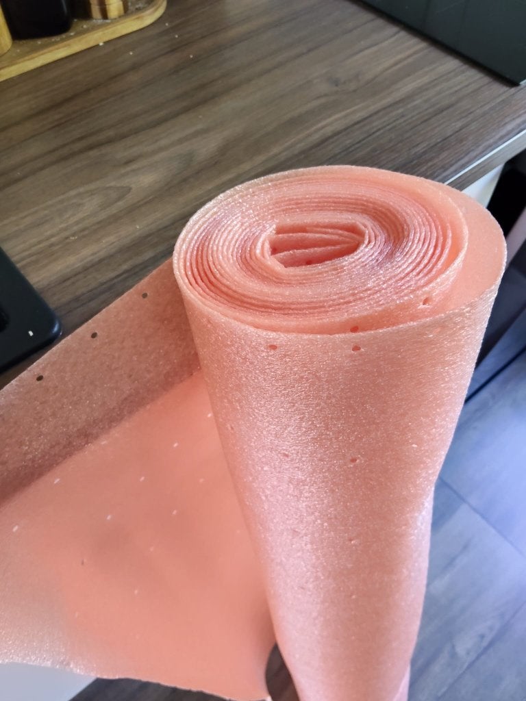 Ondervloer Firstfloor Warmline, Ophalen, Zo goed als nieuw, Minder dan 5 m², Folie