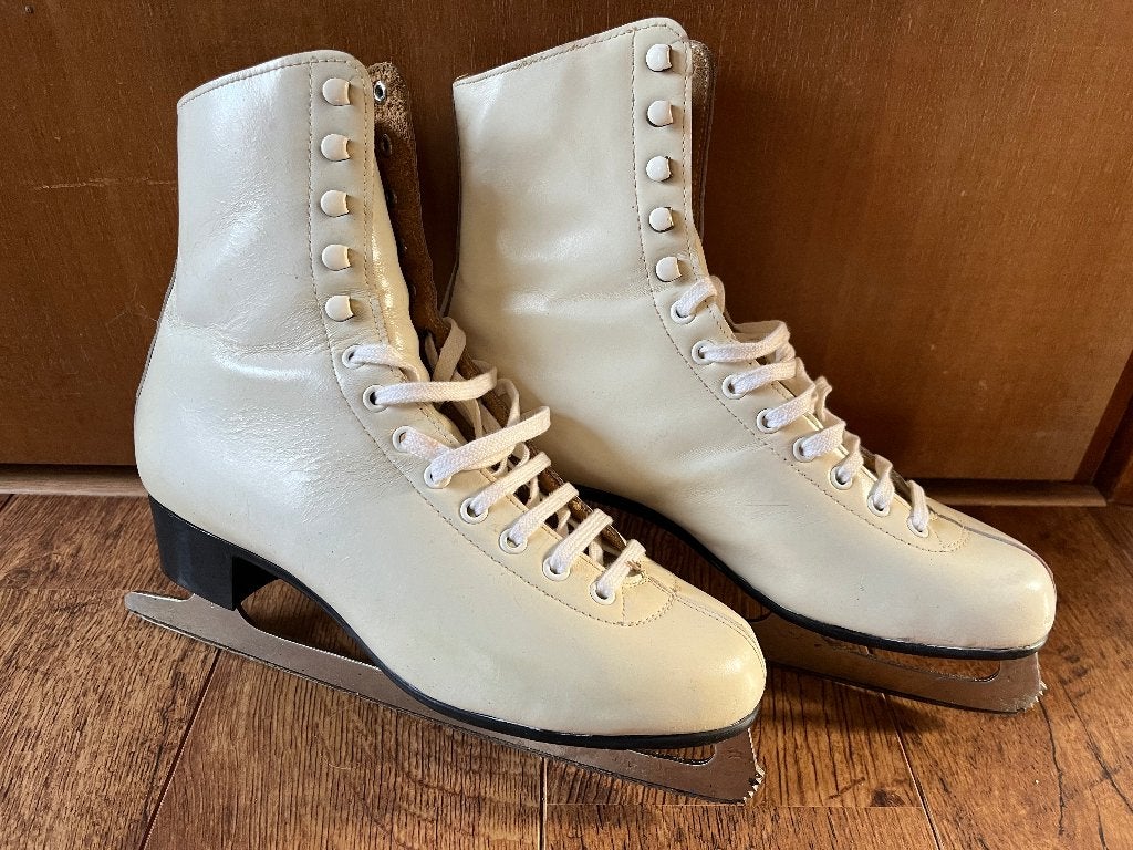Oude kunst schaatsen  maat 42, Sport en Fitness, Overige merken, Gebruikt, Ophalen of Verzenden, Kunstschaatsen