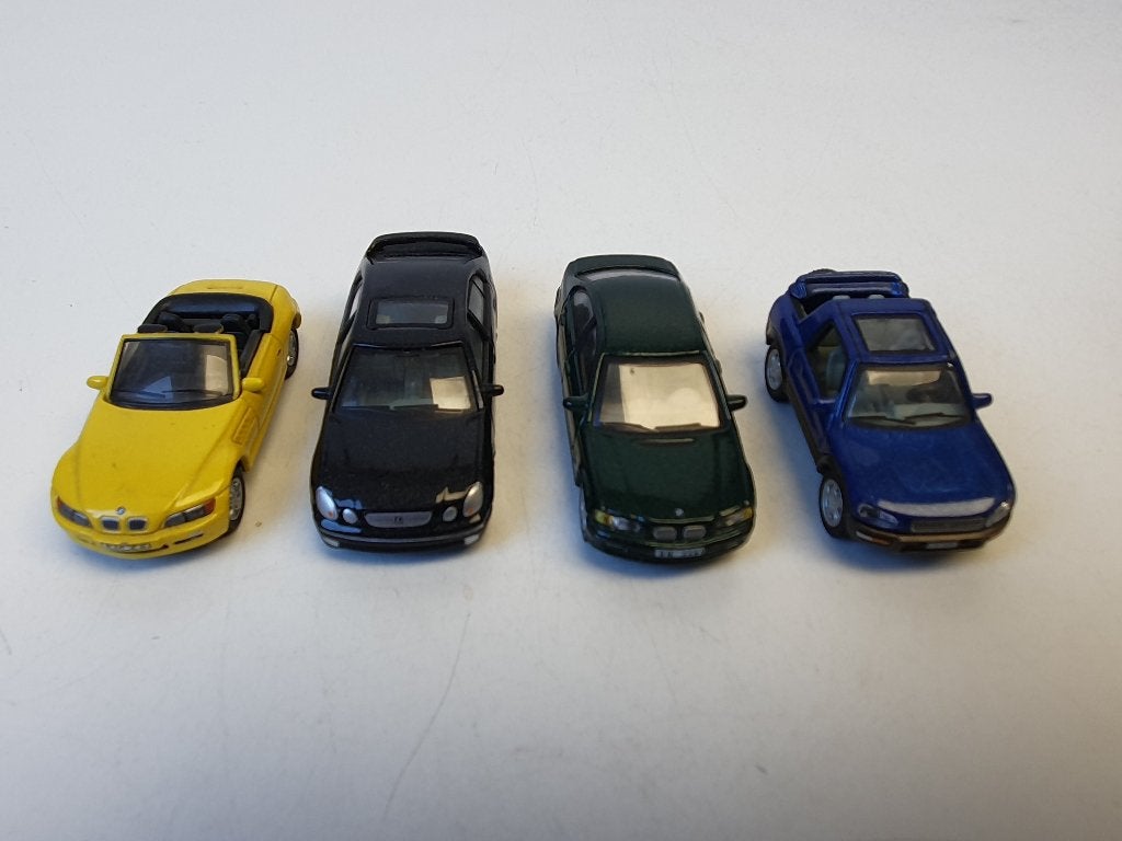 Foto 2 van HONGWELL 1:72 Personenauto’s 4 stuks z.g.a.n.