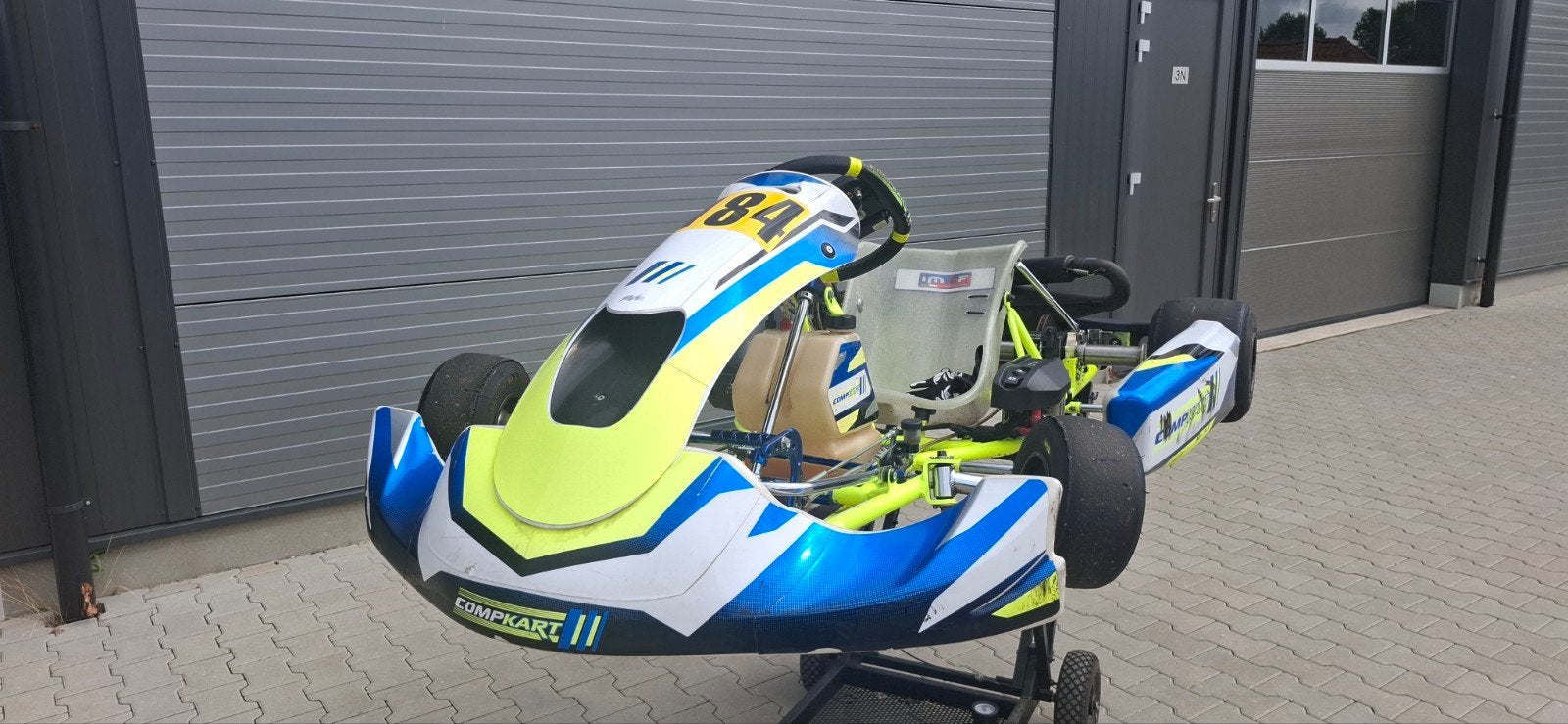 Compkart covert 3.0 met snelle Rotax Max Evo senior., Sport en Fitness, Karting, Ophalen, Gebruikt, Kart