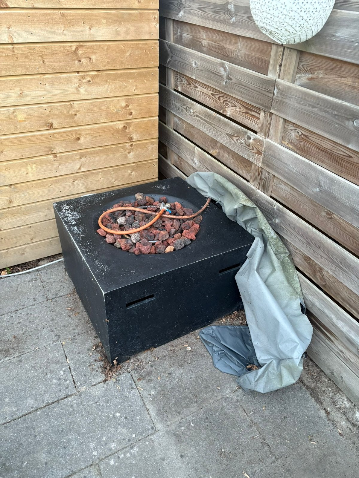 Vuurtafel, Ophalen, Gebruikt