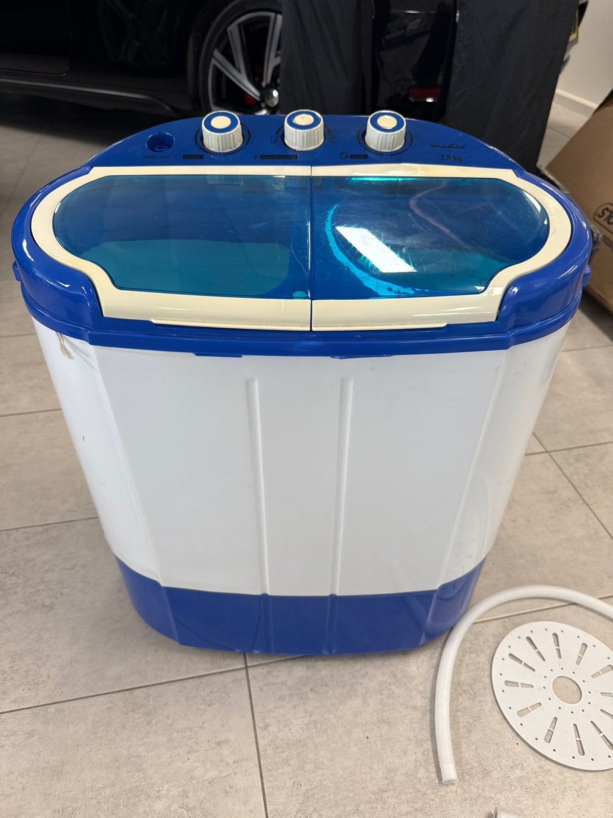 Mestic MW-120 Mini Wasmachine - Camping, Caravans en Kamperen, Ophalen, Gebruikt