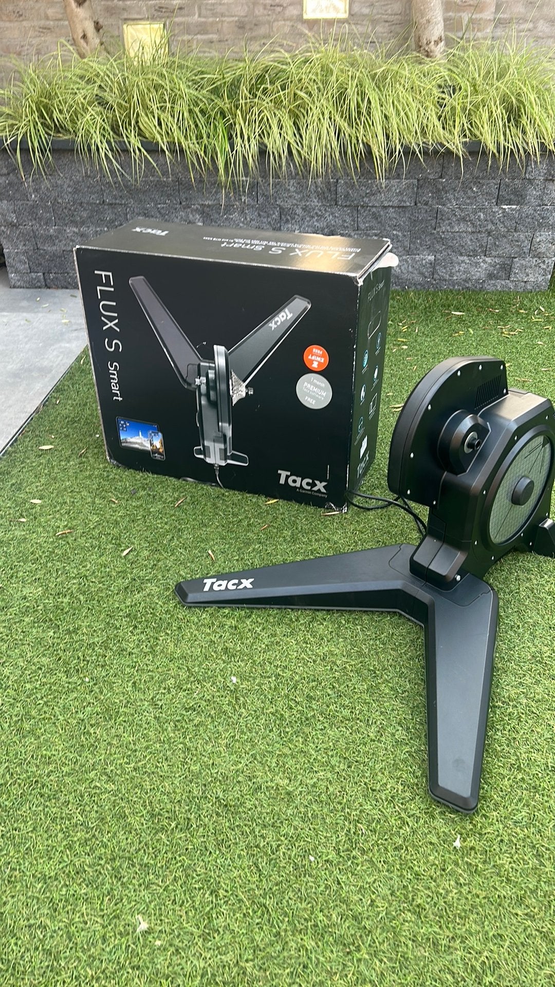 Tacx T2900S FLUX S Smart Fietstrainer - Direct drive, Ophalen of Verzenden, Zo goed als nieuw, Gravelbike, Overige typen