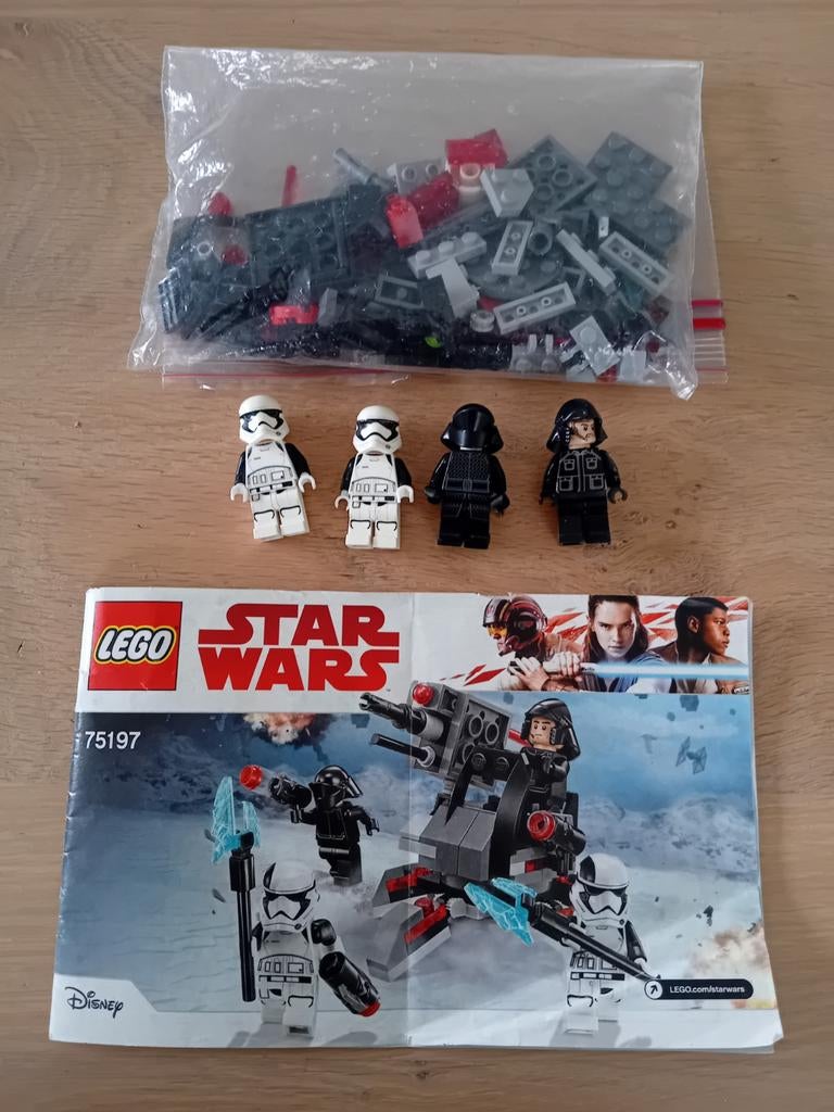 Lego Star Wars - First Order Specialists Battle Pack - 75197, Compleet, Gebruikt, Star Wars, Lego
