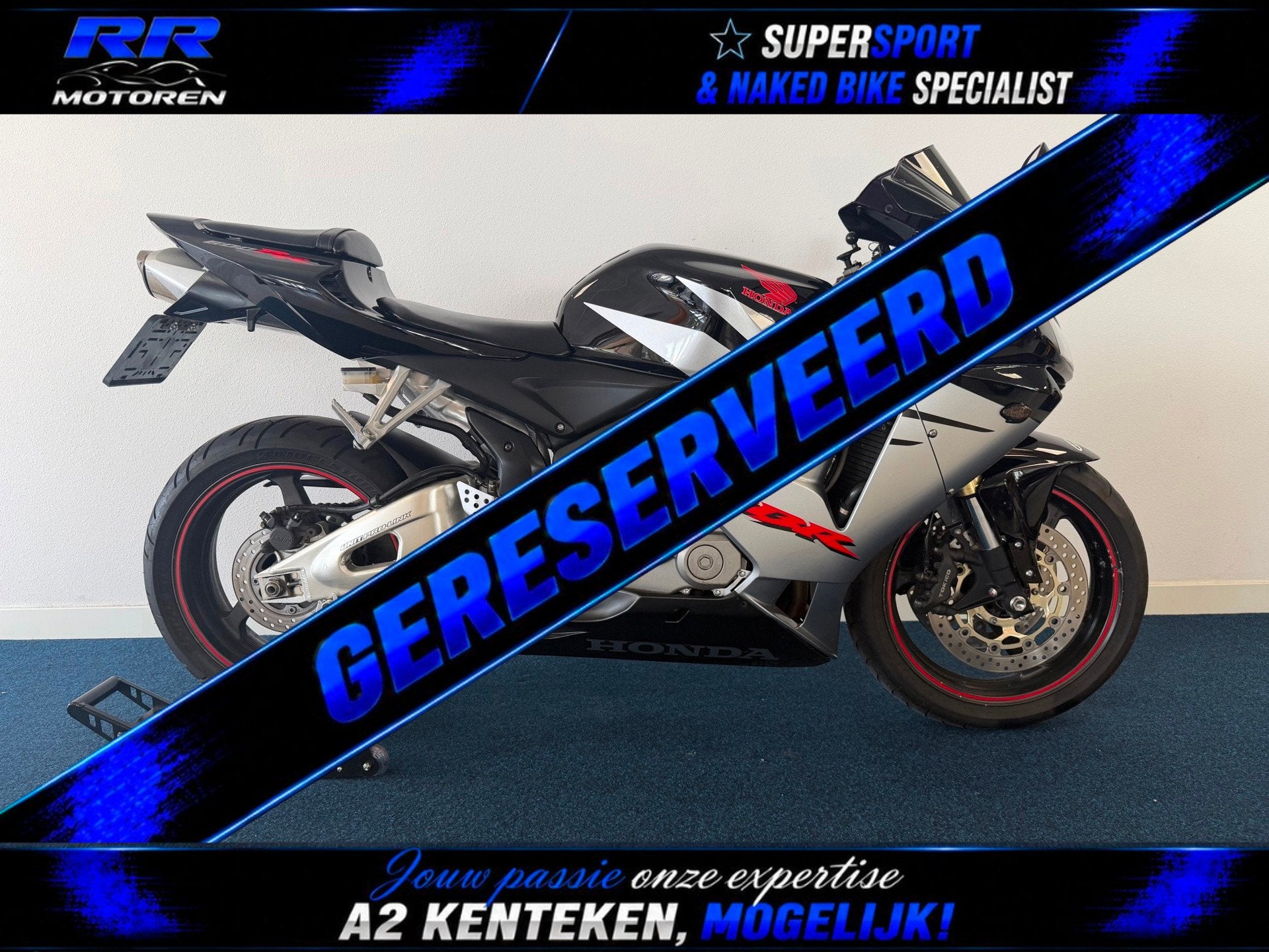 Honda Sport CBR 600 RR PC37 FACELIFT BLACK - ZILVER - EDITIO, Motoren, Sportuitlaat, Super Sport, Meer dan 35 kW, 599 cc