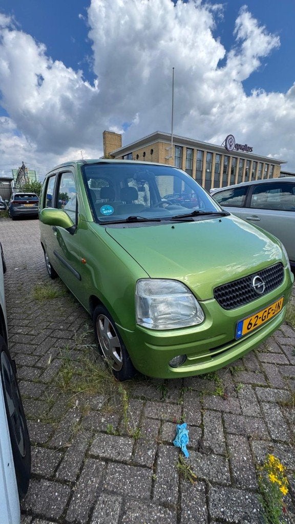 Opel Agila 1.2 I 16V 2000 Groen, Auto's, Opel, Bedrijf, Agila, Benzine, Euro 4, Sedan, Handgeschakeld, Origineel Nederlands, Groen