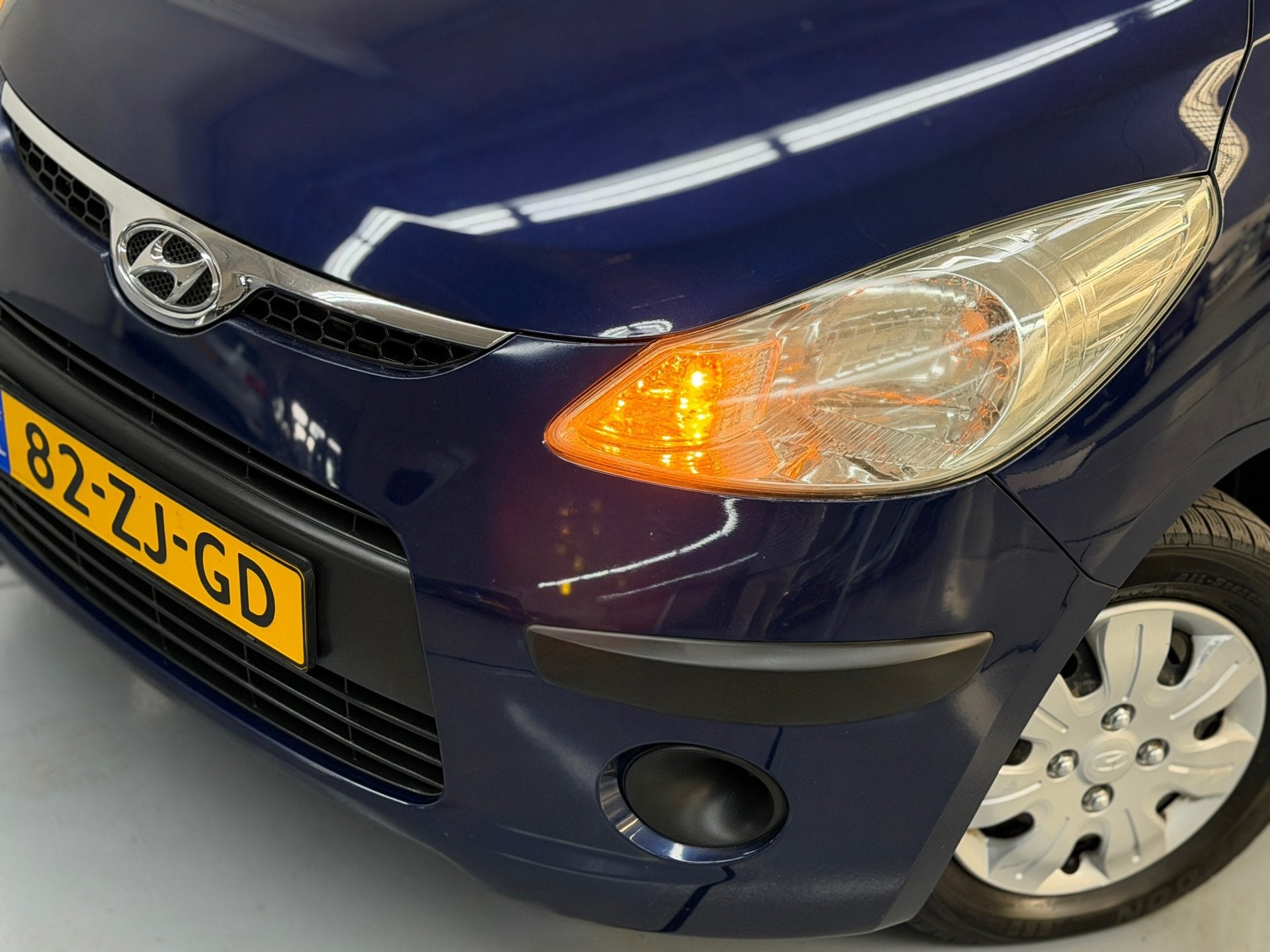 Hyundai I10 1.1 Active Cool D.riem Vv Airco, Auto's, Voorwielaandrijving, Dealer onderhouden, Gebruikt, Leder en Stof
